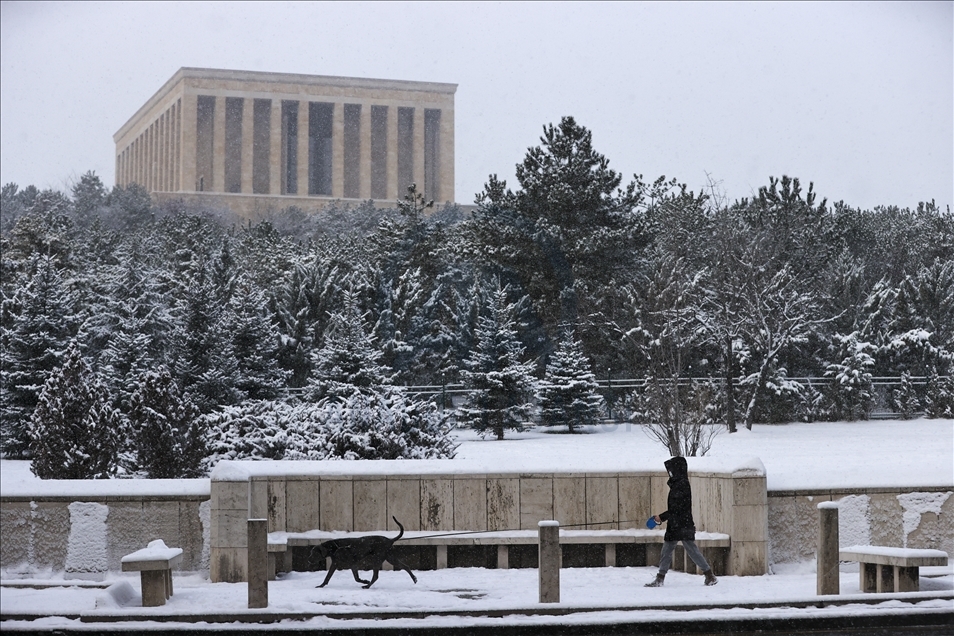 Snowfall in Ankara​​​​​​​