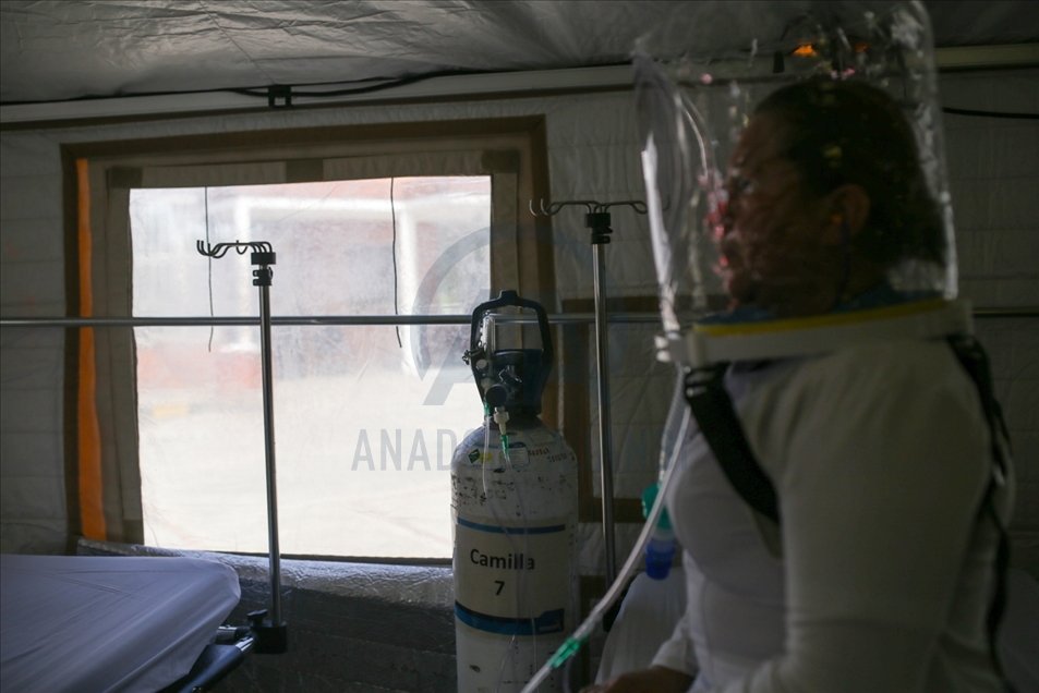 Colombia: Hospital de Bogotá adquirió cascos que previenen la intubación en pacientes con COVID-19