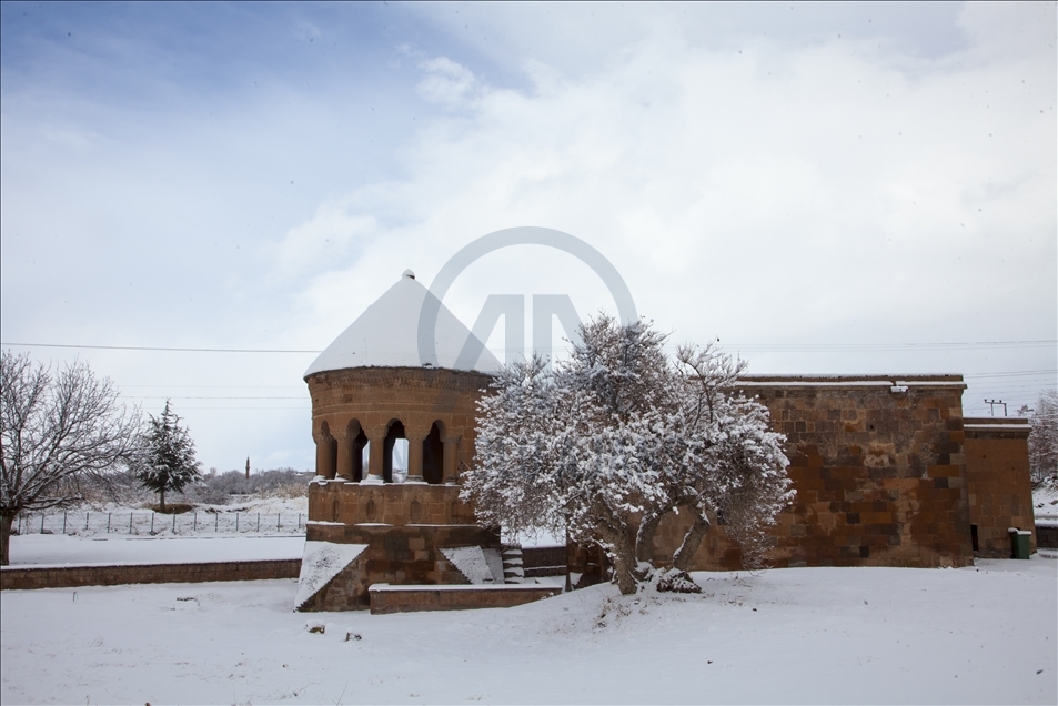 برف استان بیتلیس ترکیه را سفیدپوش کرد