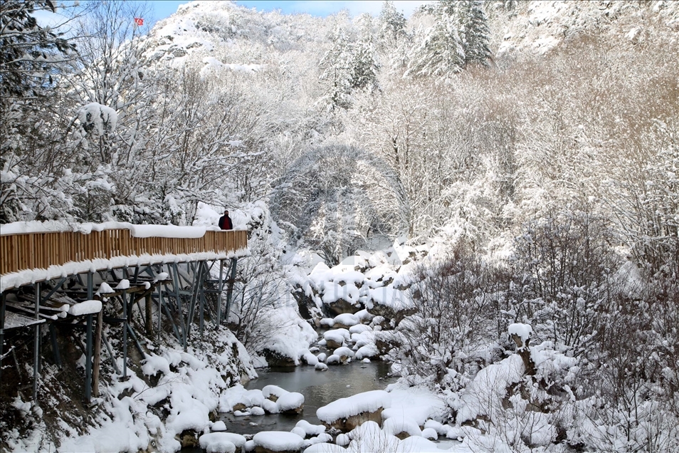 Turquie : la splendeur du canyon de Horma sous la neige