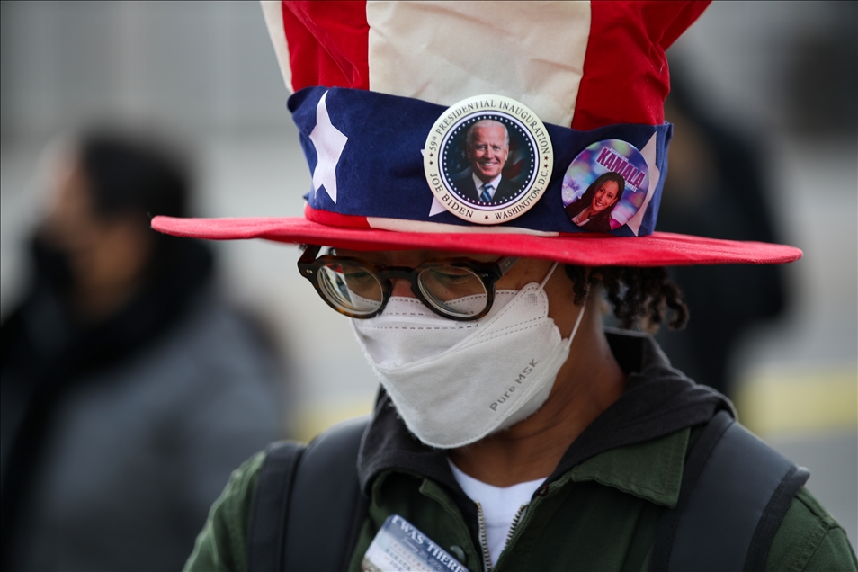 Joe Biden destekçileri Kongre Binası çevresinde toplandı
