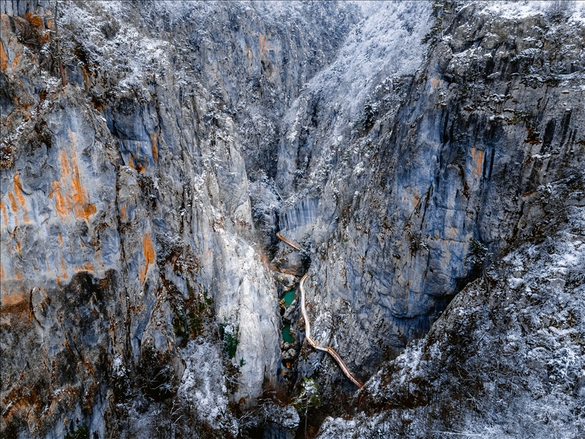 Turquie : la splendeur du canyon de Horma sous la neige