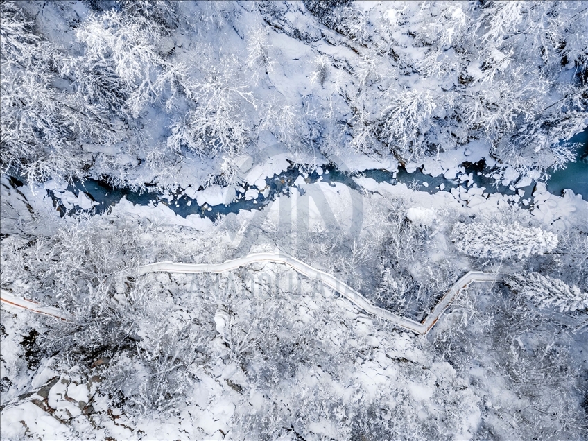 Turquie : la splendeur du canyon de Horma sous la neige