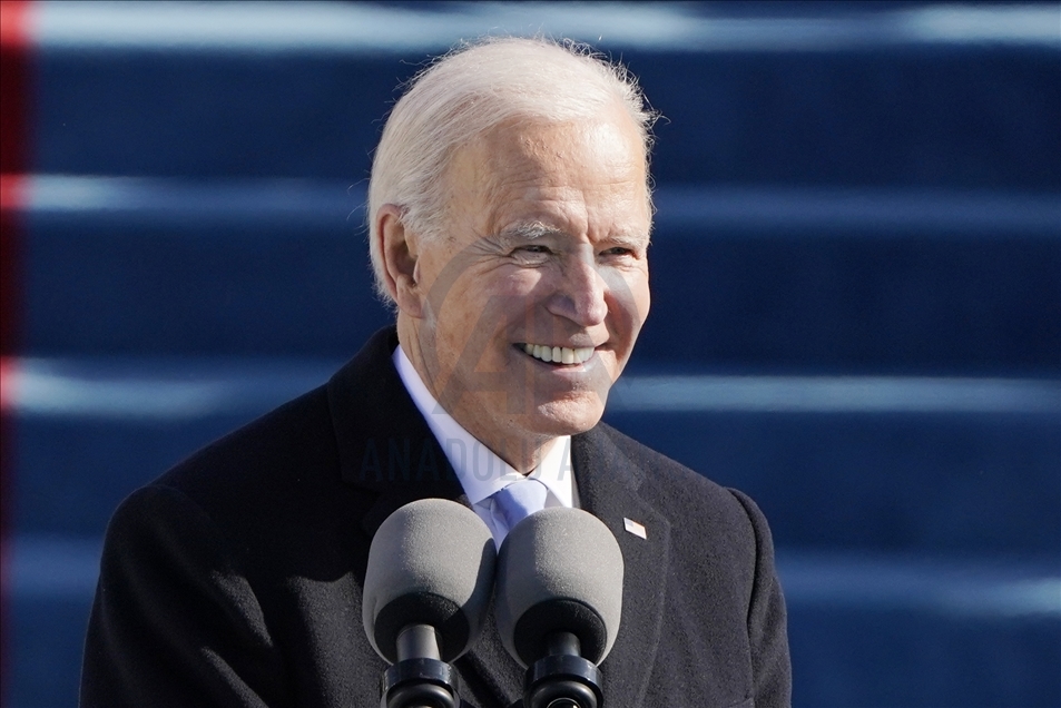 President Joe Biden was officially sworn into office