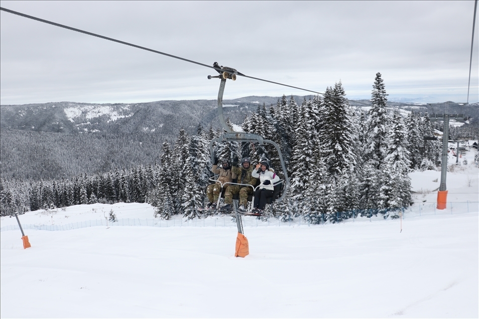 Ilgaz Dağı'nda kayak sezonu başladı