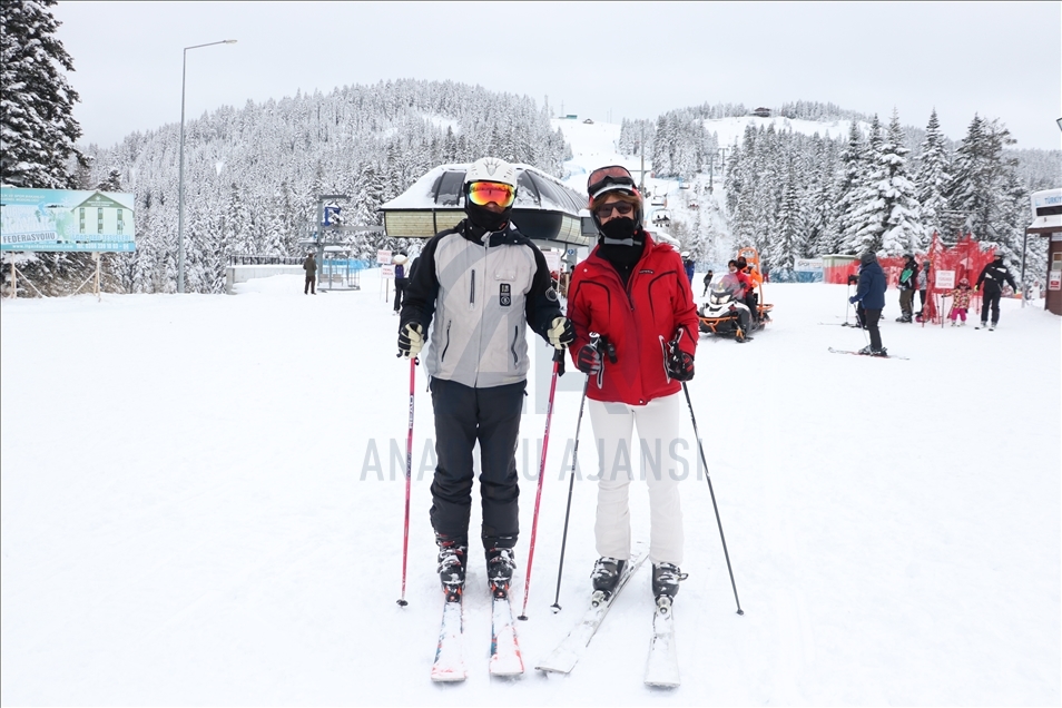 Ilgaz Dağı'nda kayak sezonu başladı