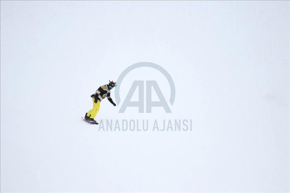 Ski season start on Mount Ilgaz 