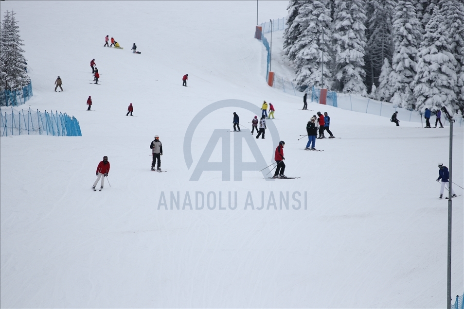 Ilgaz Dağı'nda kayak sezonu başladı