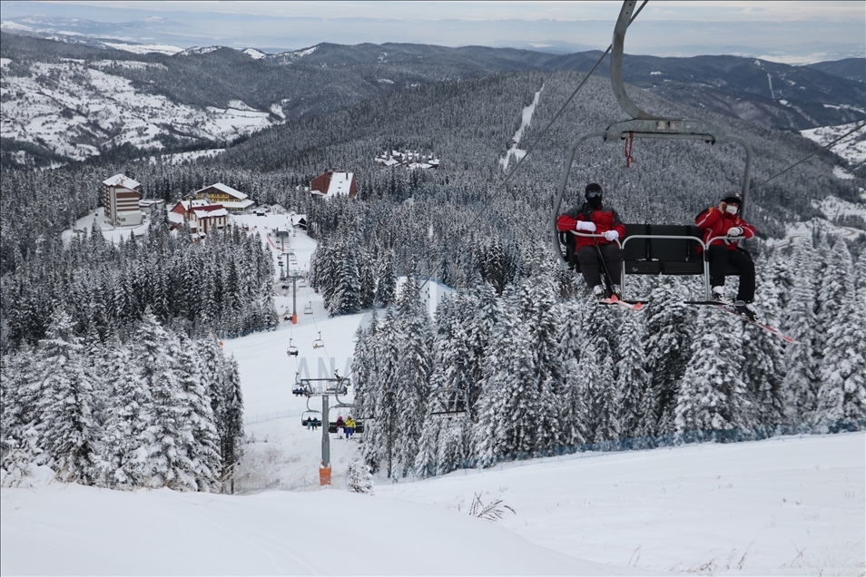 Ilgaz Dağı'nda kayak sezonu başladı