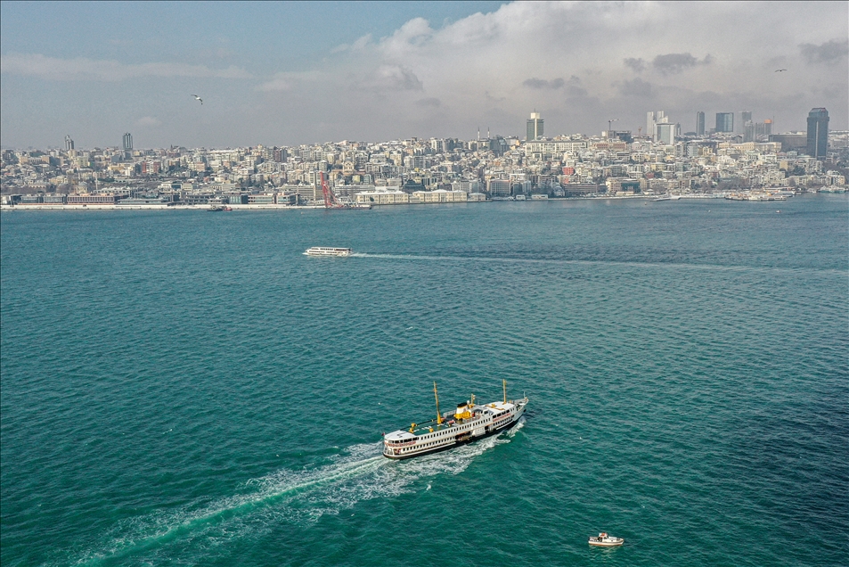 İstanbul'da kar yağışı