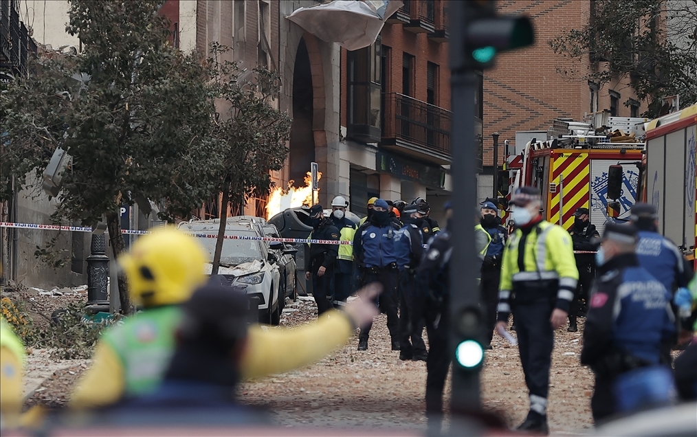 إسبانيا.. مقتل اثنين في انفجار عنيف وسط مدريد