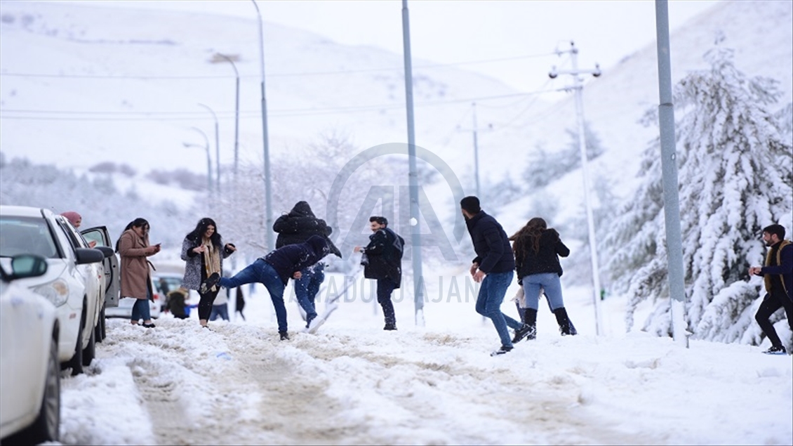 بەفربارین لە سلێمانی