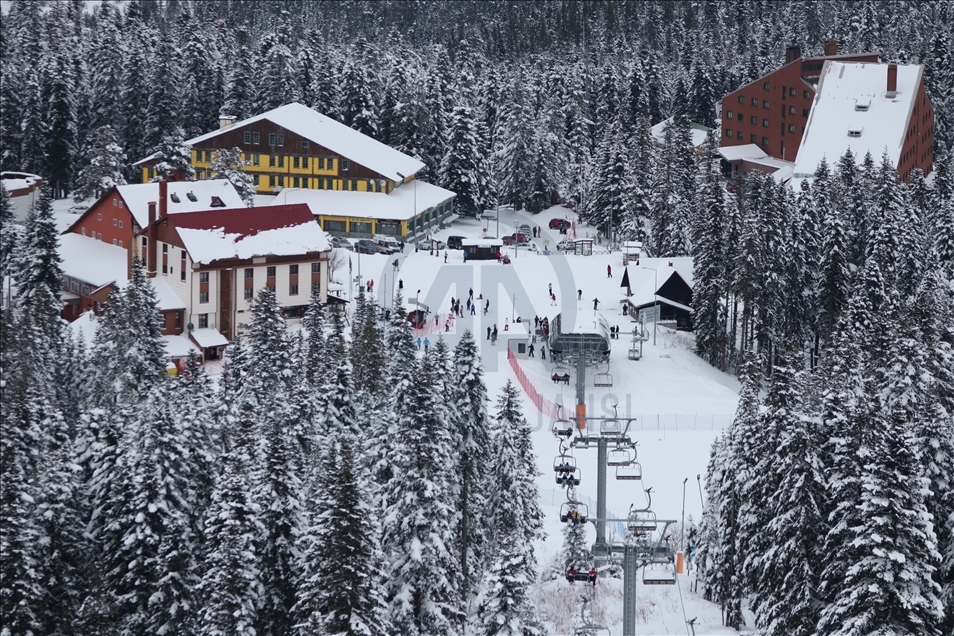 Ilgaz Dağı'nda kayak sezonu başladı