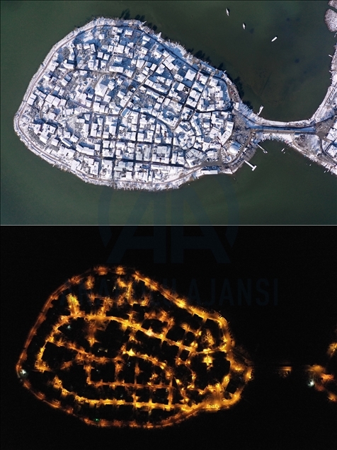 Fascinating sceneries of historical places in Turkey’s Bursa at day and night times