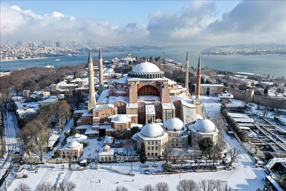 İstanbul'da kar yağışı