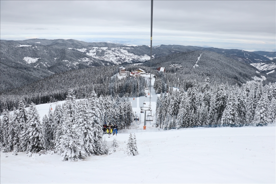 Ski season start on Mount Ilgaz 