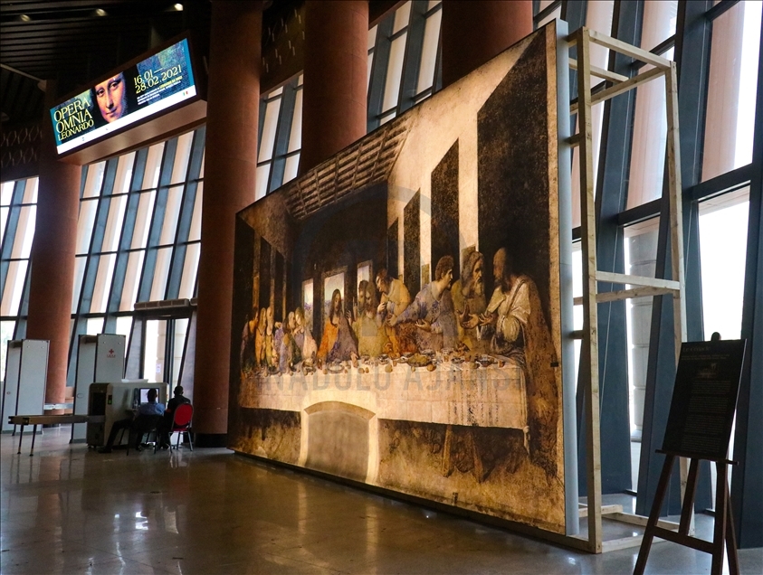 Da Vinci's masterpieces "Mona Lisa" and "The Last Supper" arrived in Senegal