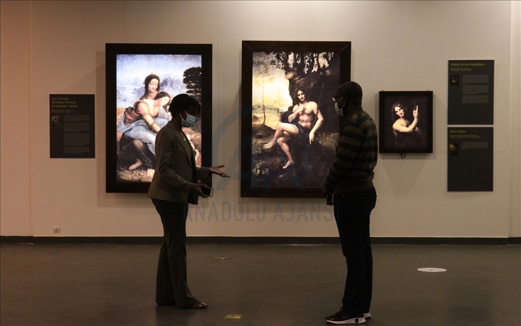 Da Vinci's masterpieces "Mona Lisa" and "The Last Supper" arrived in Senegal