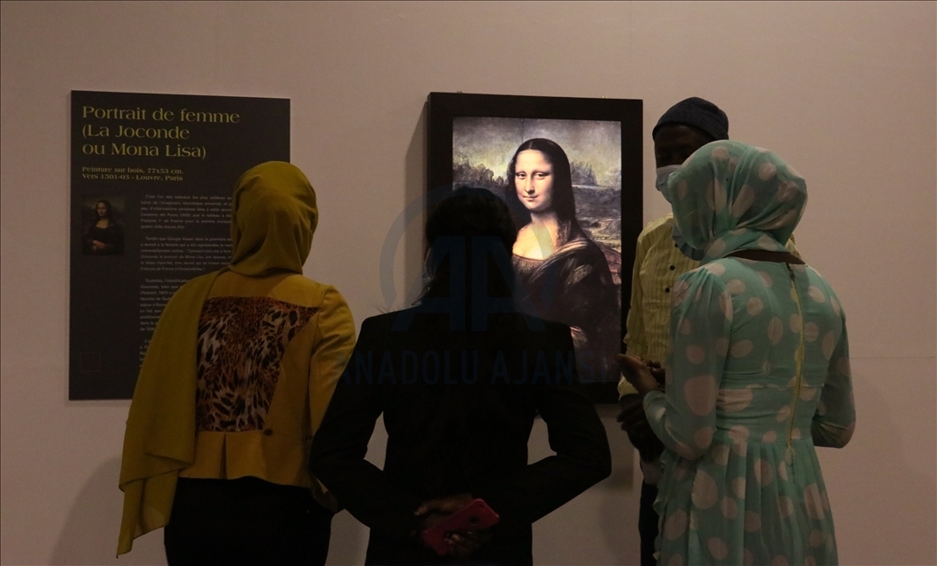 Da Vinci's masterpieces "Mona Lisa" and "The Last Supper" arrived in Senegal