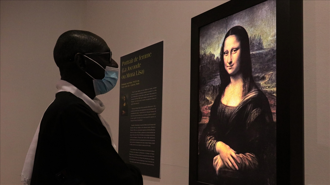 Da Vinci's masterpieces "Mona Lisa" and "The Last Supper" arrived in Senegal