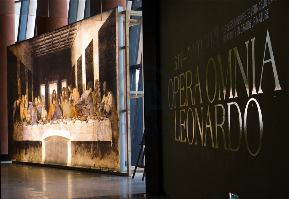 Da Vinci's masterpieces "Mona Lisa" and "The Last Supper" arrived in Senegal