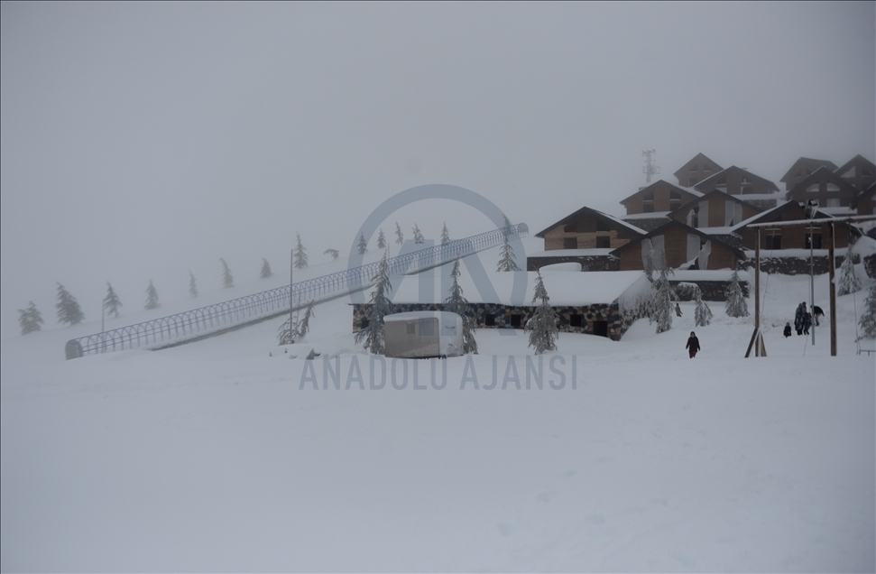 Turquie : le centre "Yedikuyular" se prépare pour la saison du ski