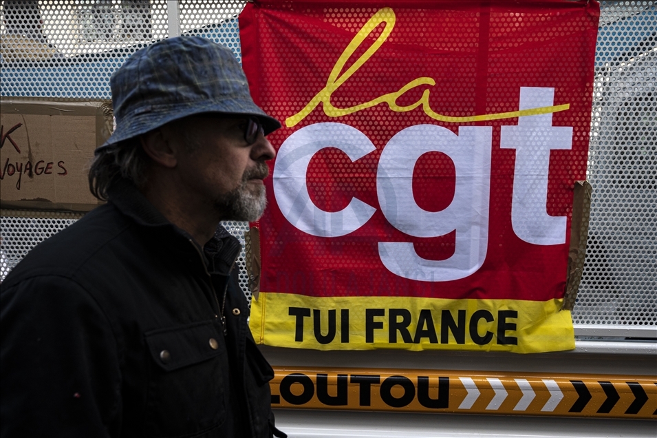 Manifestation à Paris pour protester contre les licenciements dus à la Covid-19 27