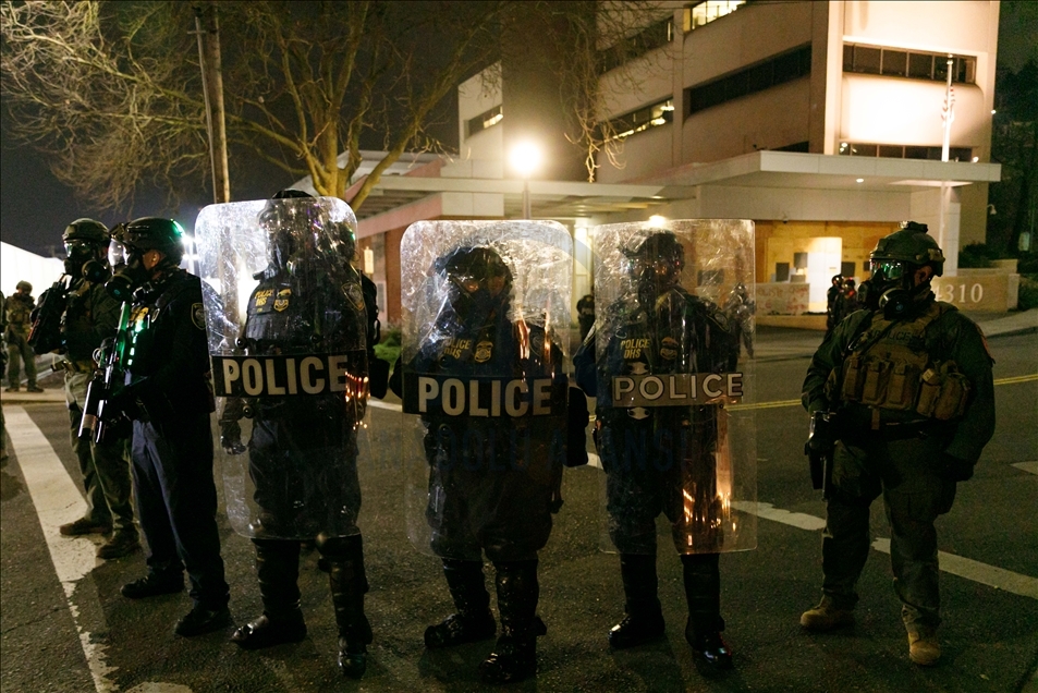 Protesters Demonstrate Against Immigration and Customs Enforcement