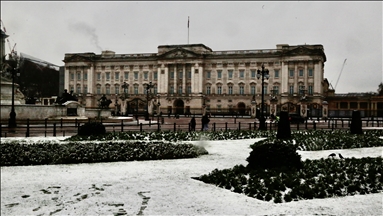 Londra'da kar