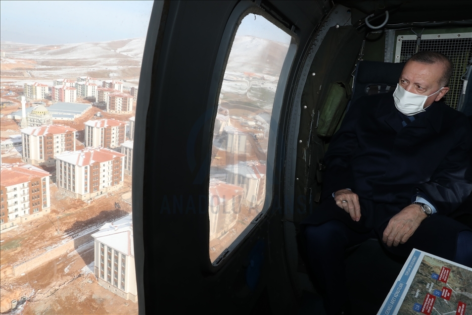 Cumhurbaşkanı Recep Tayyip Erdoğan, Elazığ'da
