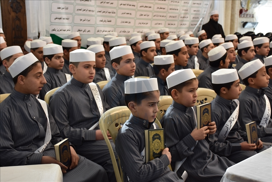 "الديانة" التركي: تخريج 105 من حفظة القرآن بأعزاز السورية