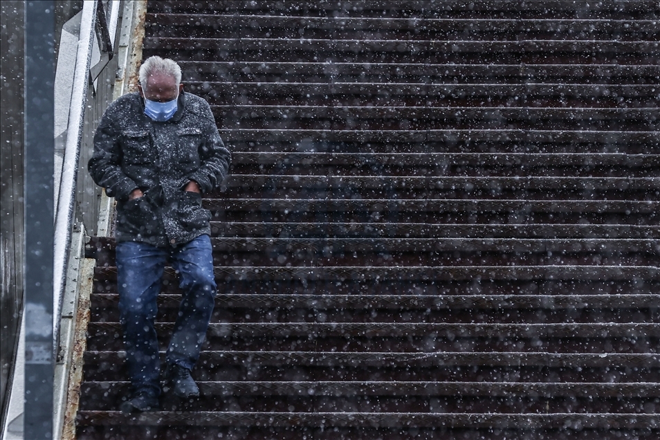 İstanbul'da kar yağışı