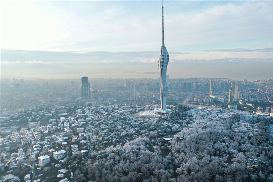 İstanbul'da kar yağışı