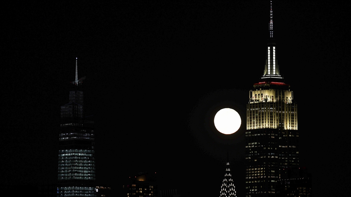 Full Moon in New York City