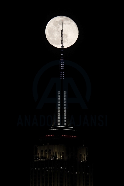 Full Moon in New York City