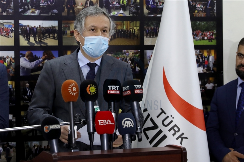 الهلال الأحمر التركي يفتتح مكتبا جديدا له في أربيل