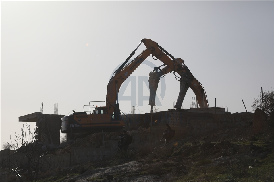 Israel demolishes Palestinian's house in West Bank