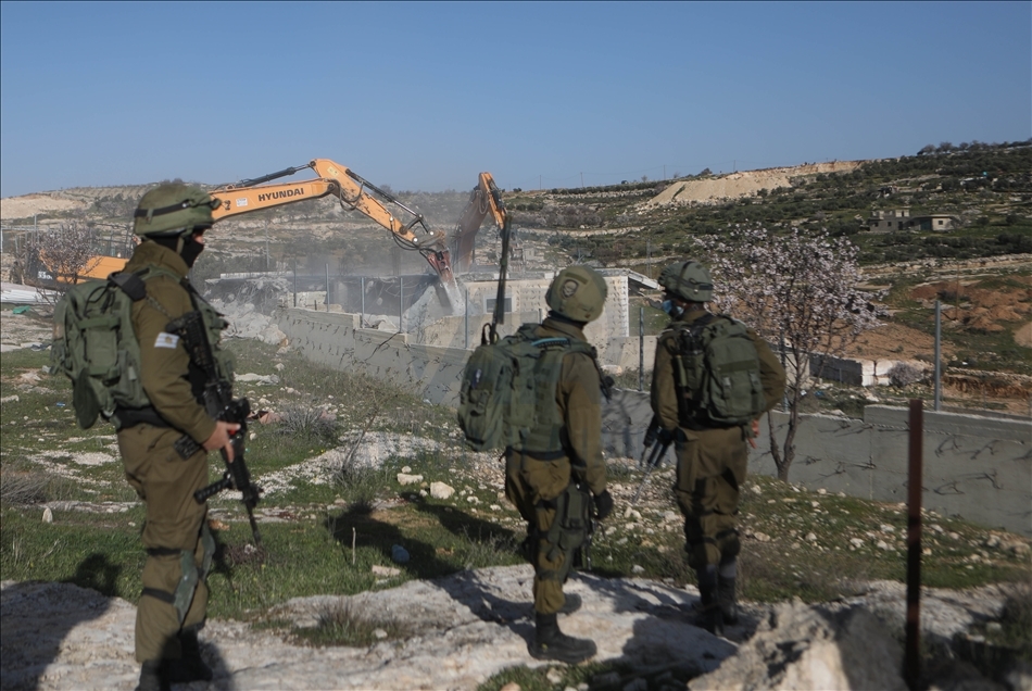 Israel demolishes Palestinian's house in West Bank