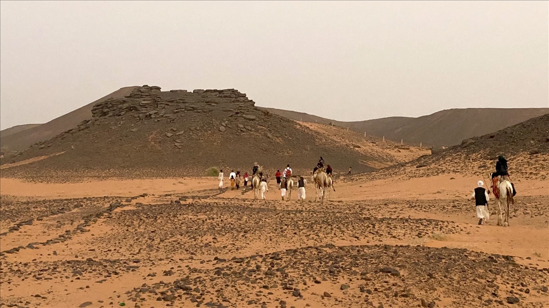 Meroe Pyramids in Sudan