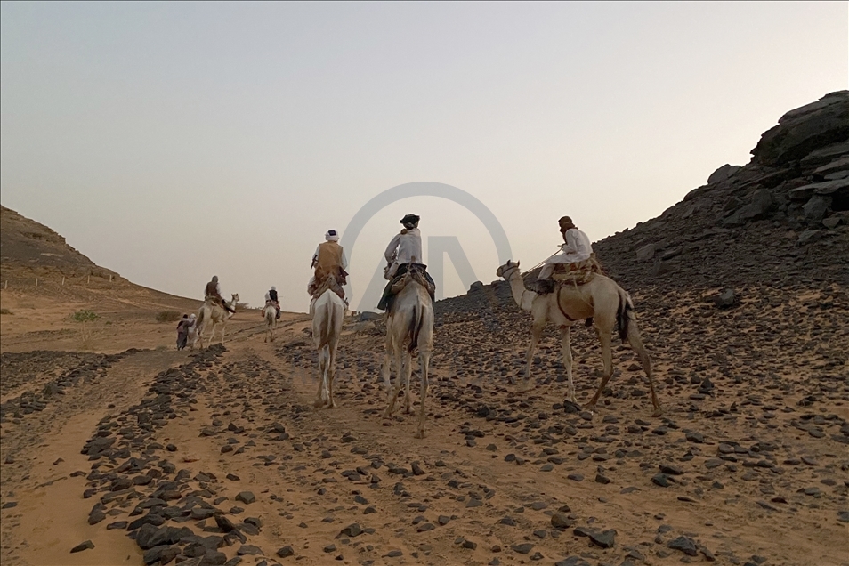 Meroe Pyramids in Sudan