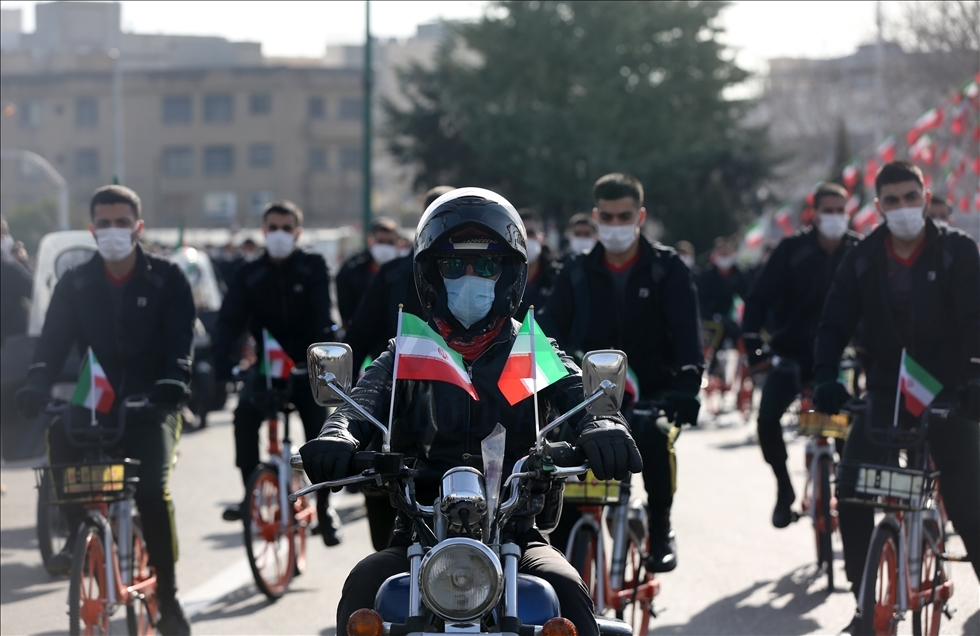 راهپیمایی نمادین سالروز انقلاب ایران در تهران