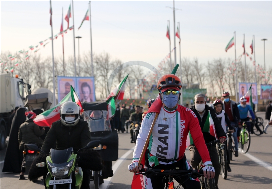 راهپیمایی نمادین سالروز انقلاب ایران در تهران