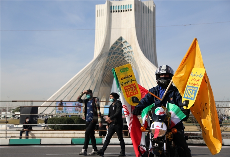 راهپیمایی نمادین سالروز انقلاب ایران در تهران