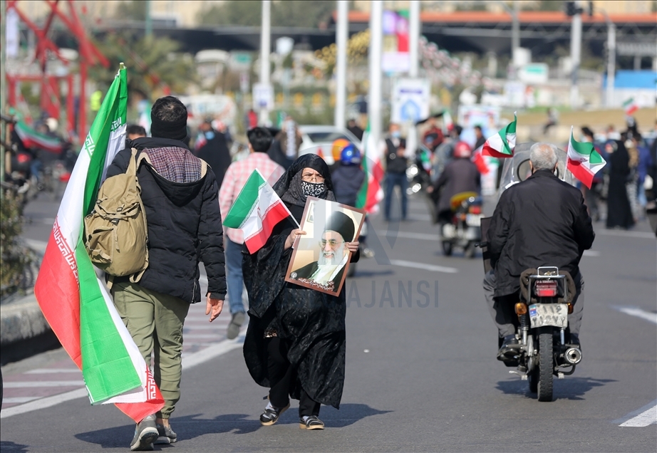راهپیمایی نمادین سالروز انقلاب ایران در تهران