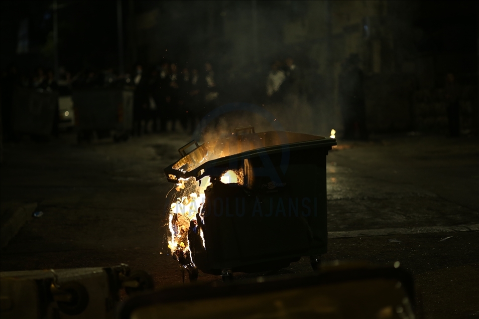 Ultra Orthodox Jews protest against COVID-19 restrictions
