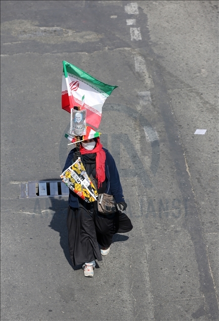 راهپیمایی نمادین سالروز انقلاب ایران در تهران