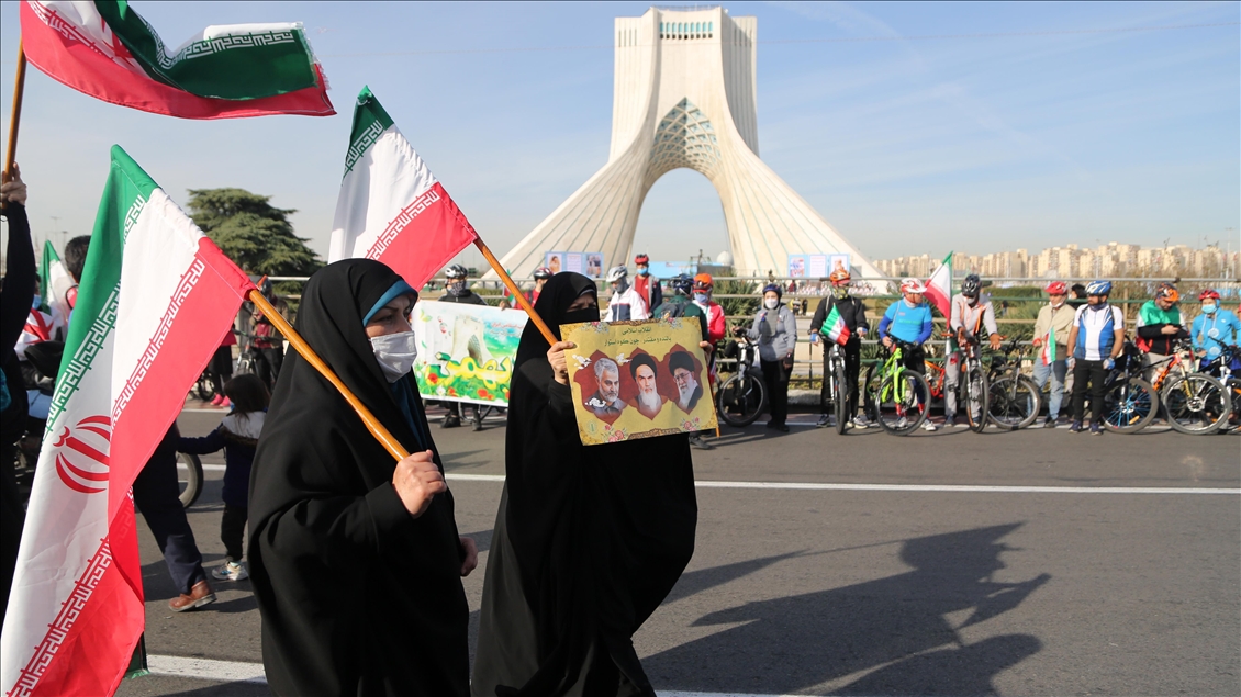 راهپیمایی نمادین سالروز انقلاب ایران در تهران