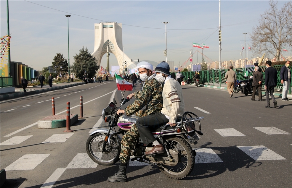 راهپیمایی نمادین سالروز انقلاب ایران در تهران