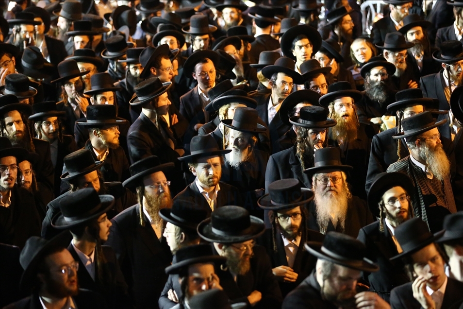 Ultra Orthodox Jews protest against COVID-19 restrictions