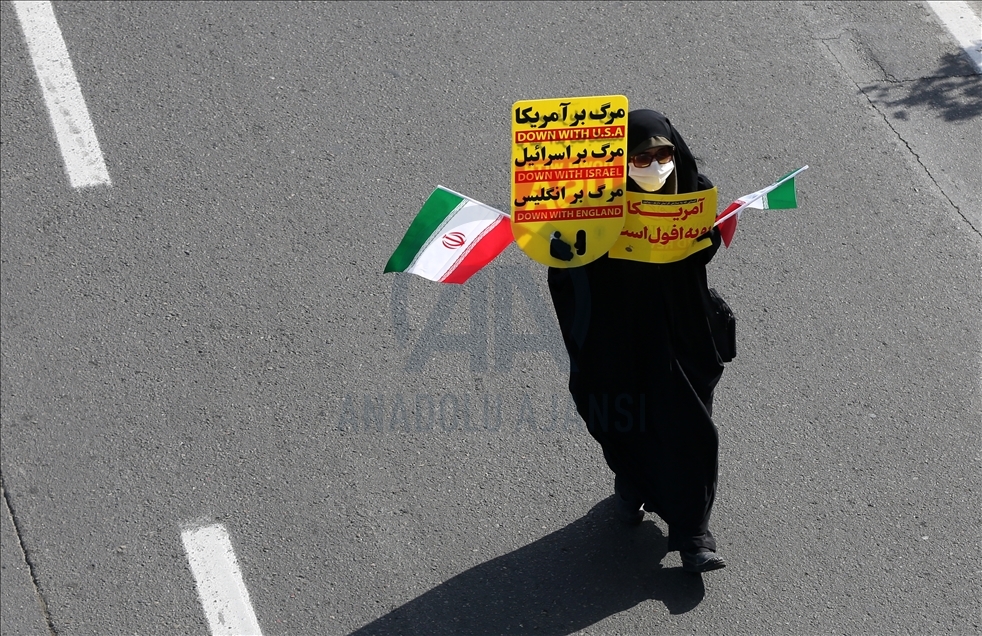 راهپیمایی نمادین سالروز انقلاب ایران در تهران